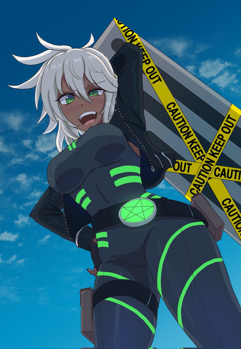 AohadaPeach's tweet image. "That's it?! Talk about blowing smoke..."
For @CinderousGrey
#CindeRKGK