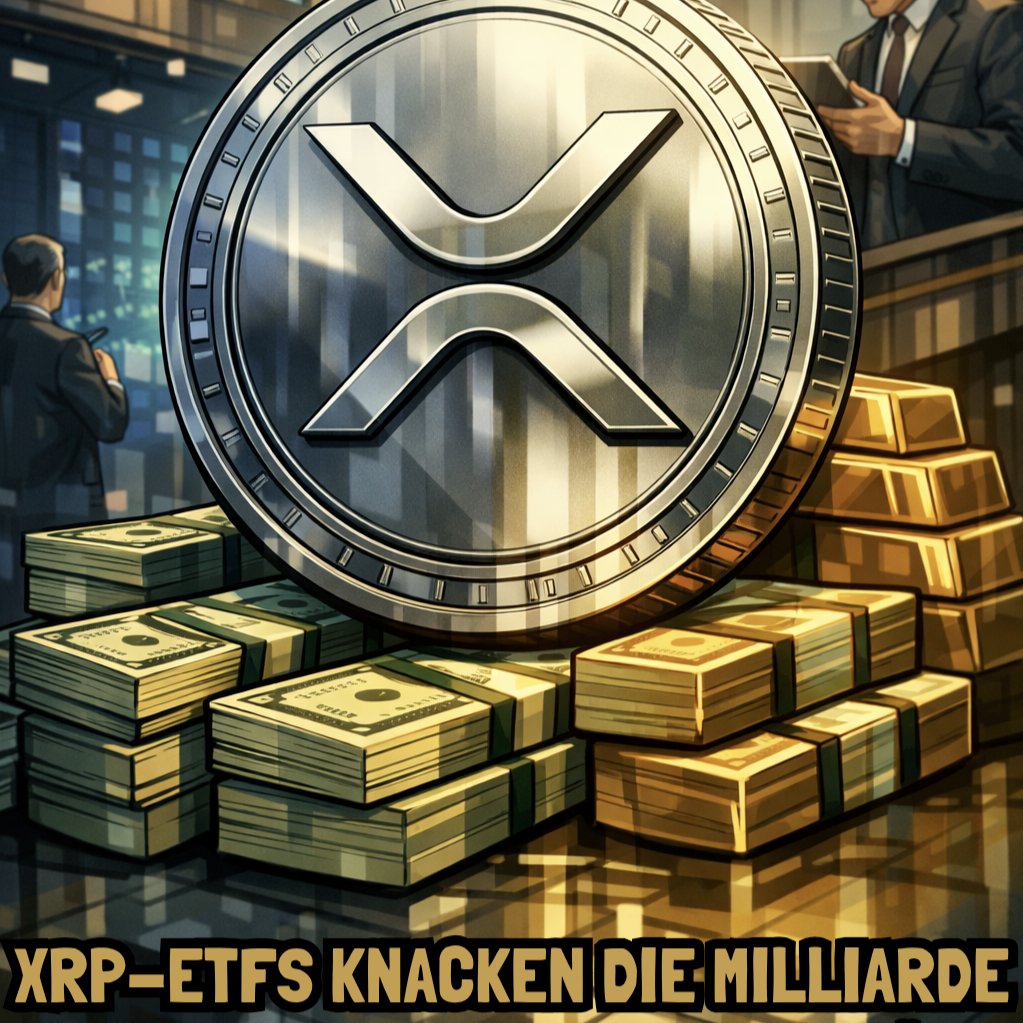 XRP-Spot-ETFs haben seit ihrem Start über 1,1 Mrd. USD eingesammelt.
Keine Abflüsse, laufende Zuflüsse – während BTC- &amp; ETH-ETFs zuletzt eher Geld verloren haben.
Der XRP-Preis?
👉 Reagiert kaum.
ETF-Nachfrage ≠ sofortige Kursreaktion.