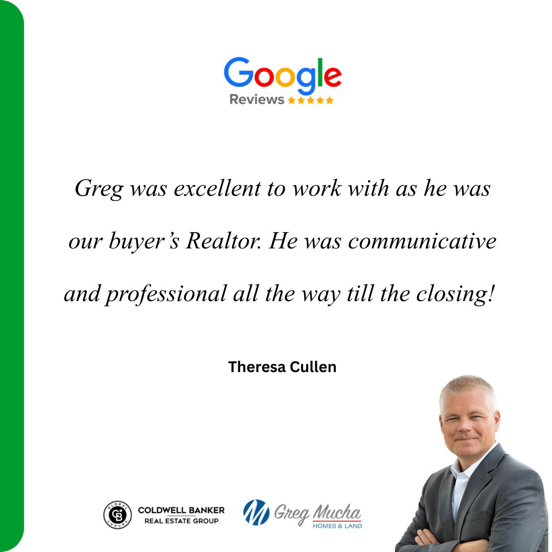 Happy to be closing out 2025 with another 5 -Star Review!!  ⭐⭐⭐⭐⭐  Thank you so much!!  😀
GREG MUCHA
𝐀𝐰𝐚𝐫𝐝-𝐖𝐢𝐧𝐧𝐢𝐧𝐠 𝐑𝐄𝐀𝐋𝐓𝐎𝐑®
#mucharealestate #muchahomes #cb #lemont #lockport #homerglen #orlandpark #lemontrealtor #homerglenrealtor #chicagolandrealtor