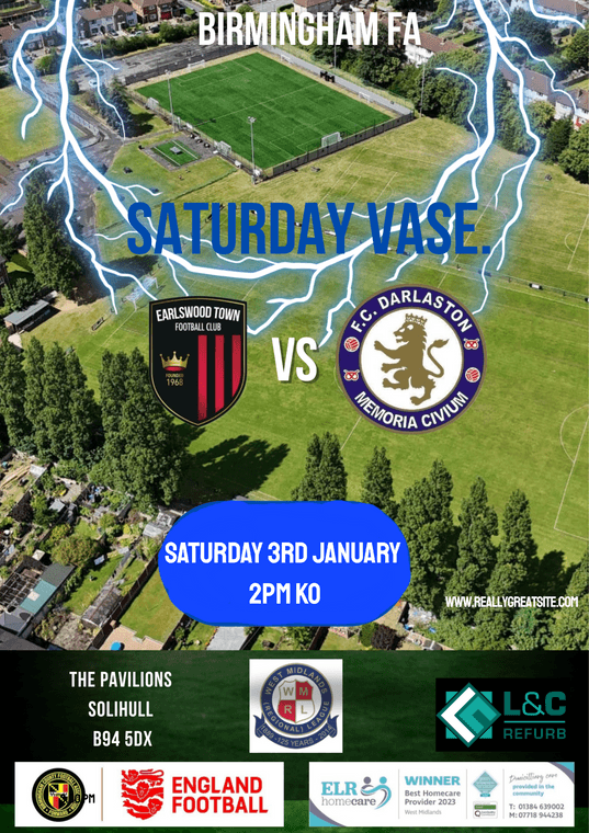 Pre-Match Preview: Earlswood Town FC  vs. FC Darlaston #Pitchero
pitchero.com/clubs/fcdarlas…