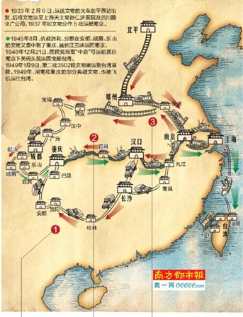 SheihHarry's tweet image. 國寶檔案——故宮文物大遷徙的兩岸結局

南京博物院这一次，是被自己人掀了桌子。
12月21日，南京博物院退休員工郭禮典實名舉報前院長徐湖平，指控其大規模盜竊、走私故宮南遷國寶文物，兩天後徐湖平被從家中帶走，再次引爆輿論對文物保護漏洞的追問。
📷
x.com/cskun1989/stat……