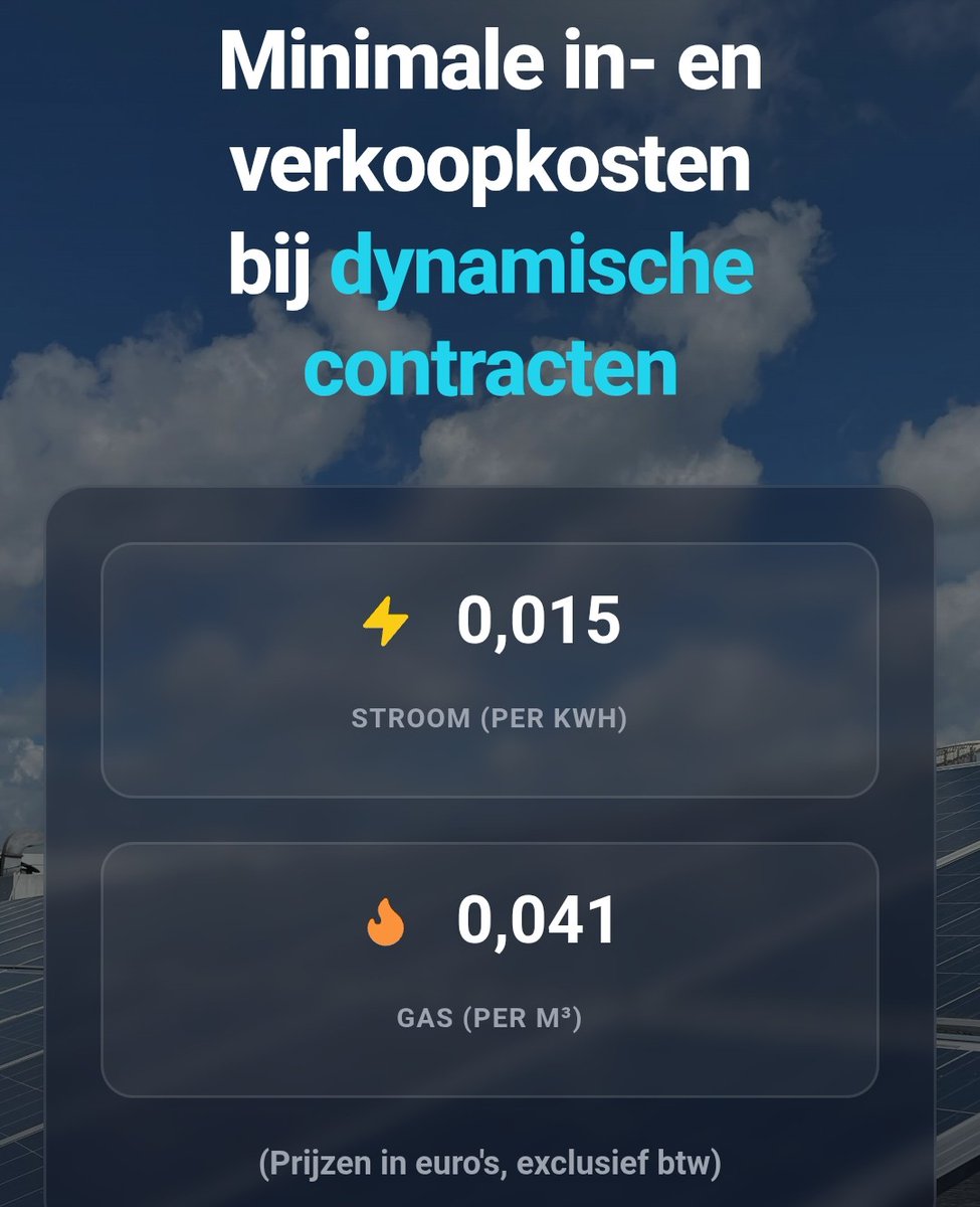 *** BERICHT VAN DE SPONSOR ***

Mooier/voordeliger kunnen we het echt niet maken.

Neem contact met ons op!

energievooreenieder.nl