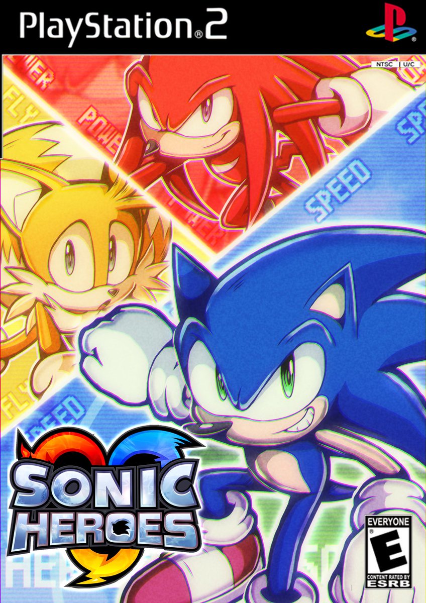 Happy 22nd birthday Sonic Heroes!!