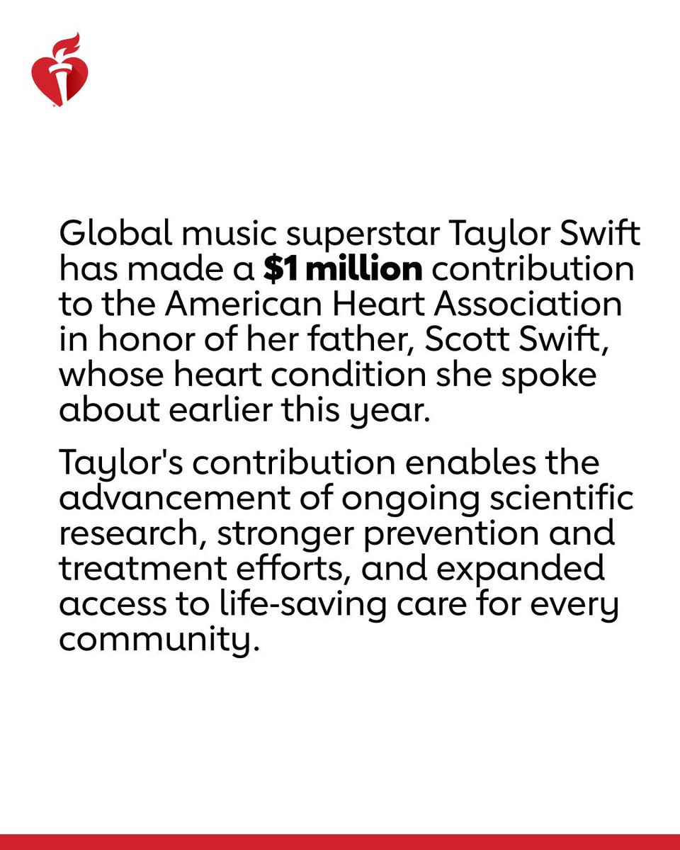 TSwiftLA's tweet image. 💰 | Taylor Swift has recently donated millions of dollars to multiple organizations including: 

@American_Heart 
@FeedingAmerica 
@MusiCares 
@acmliftinglives 
@OB_Inc_KC