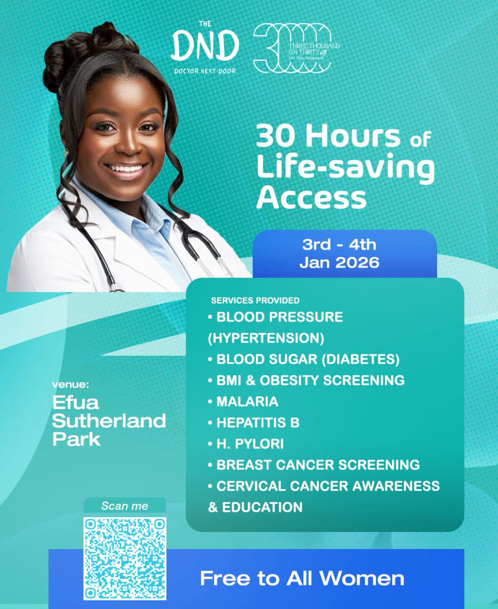 I will be volunteering on this program as a way to give back to community. Retweet this when you see on your timeline. The aim is to screen women over 30 hours. Tell your aunties, sisters, mother's and grand ma's. If you want to be a  volunteer , sign up. Come let's help!✅🎉💫