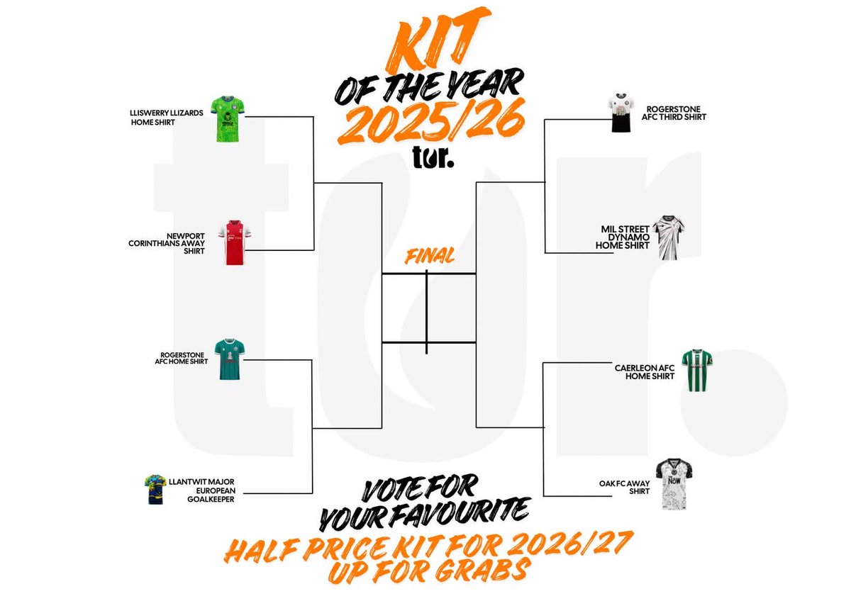 Vote for the club in round 3 of the <a href="/TeamTorSports/">Team Tor</a> kit of the year!
Use the link on their Instagram page.
instagram.com/stories/teamto…