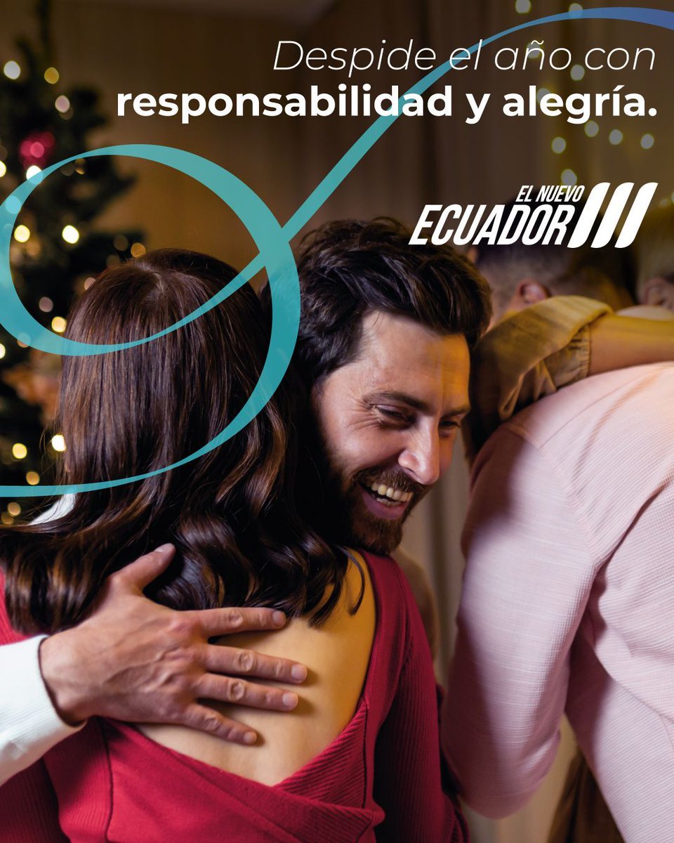 🔹En este fin de año celebremos con responsabilidad.

✅Recuerda que las tradiciones y cábalas pueden comprometer ciertas infraestructuras eléctricas.

⚡Toma las previsiones debidas y despide el año en familia.

#ElNuevoEcuador