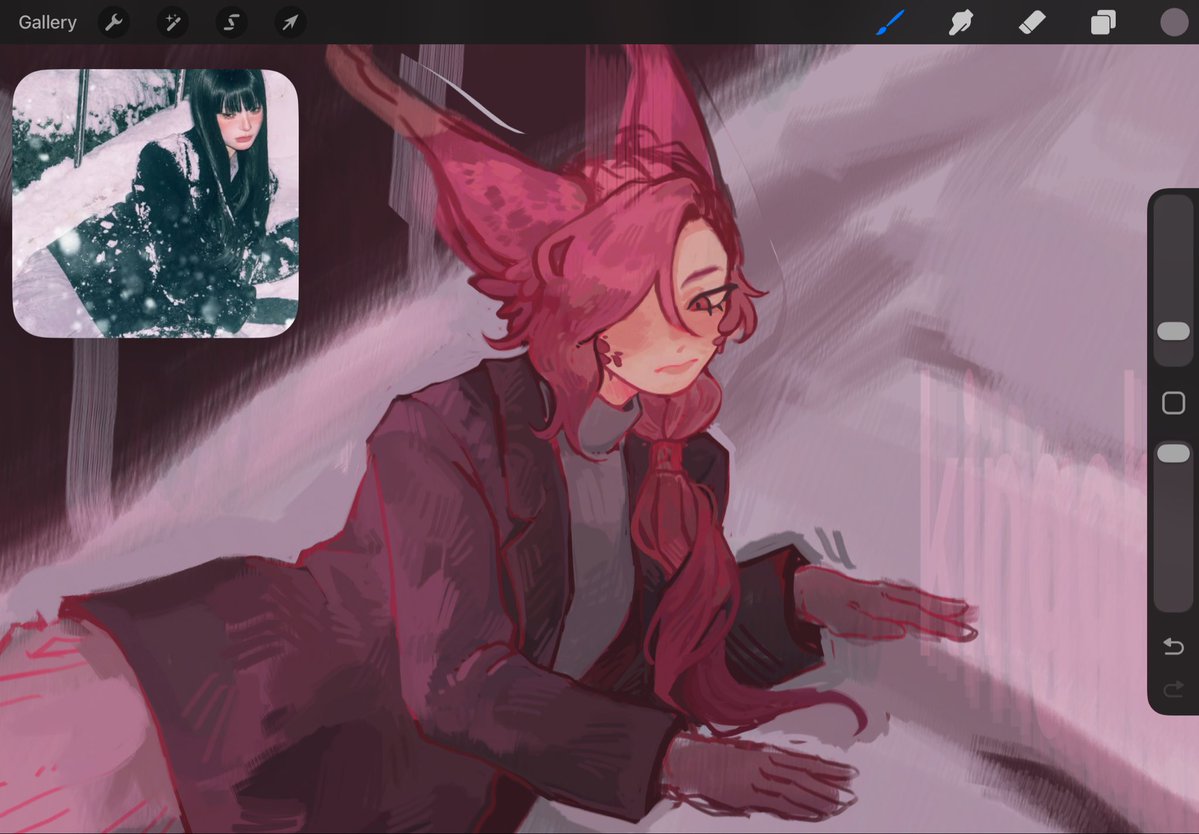KingChimeo's tweet image. Good ol’ Xayah WIP