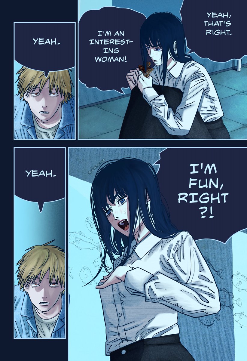 GShinobiz's tweet image. " I'm Fun Right ?! "
Chainsaw Man chapter 116 coloring
#chainsawman #チェンソーマン