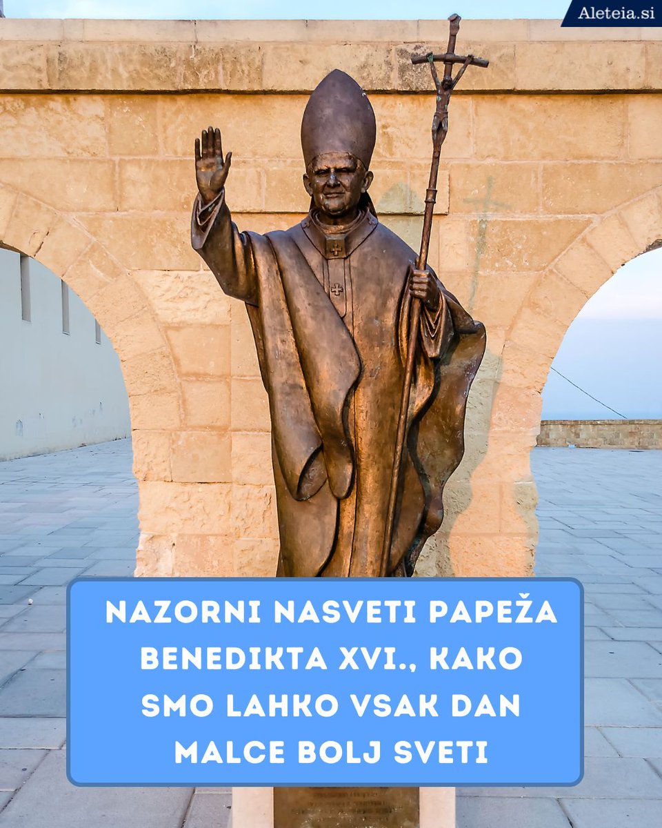 Kako ostati povezan z Bogom sredi hitenja, skrbi in obveznosti? ⏳🤍 Benedikt XVI. ponuja konkretne navade, ki jih zmore vsak. 🙏
🔗si.aleteia.org/2023/03/12/naz…