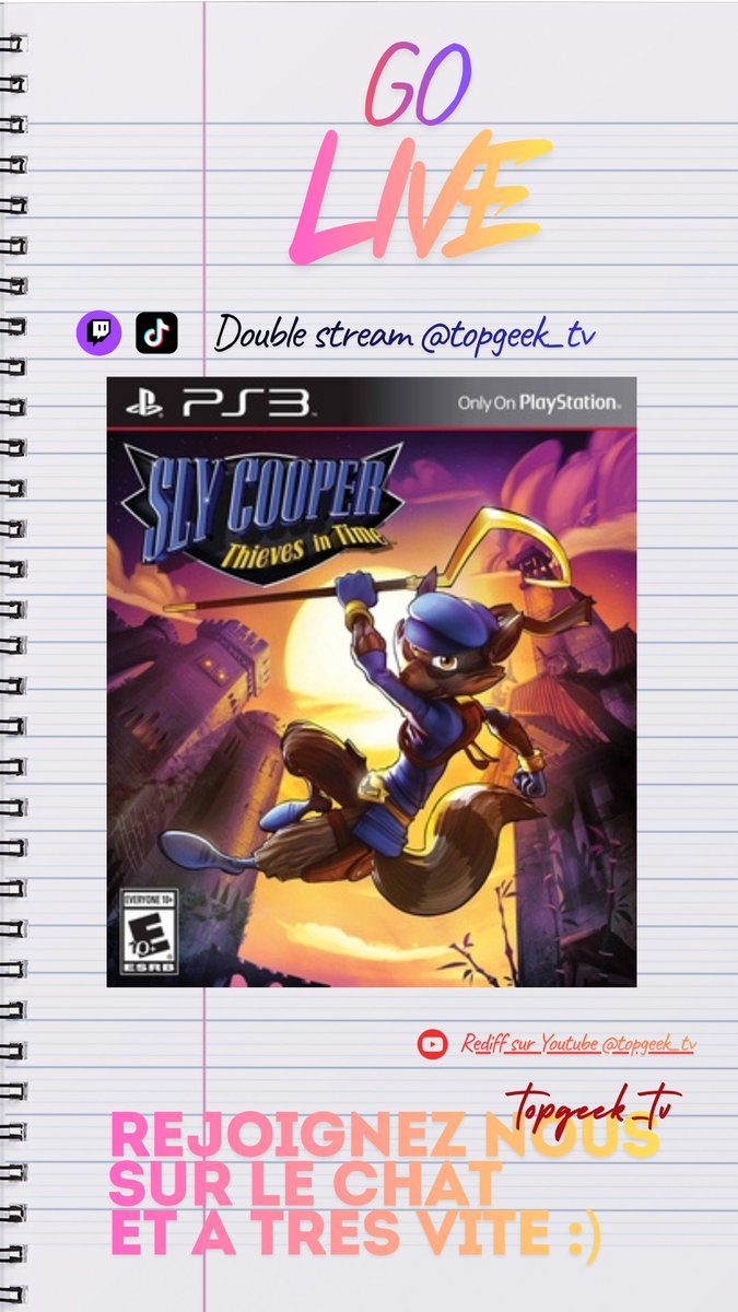 TopGeek666's tweet image. GO LIVE !!! #sly4

twitch.tv/topgeek_tv