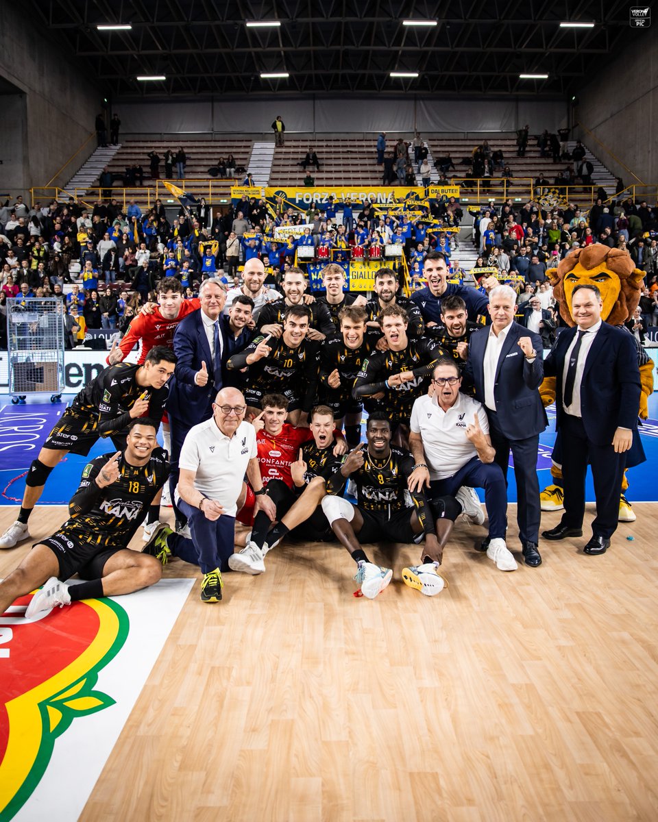 💛💙 | RANA VERONA PASSA 3 A 0 SU MILANO E VOLA ALLE FINAL FOUR DI COPPA ITALIA

🤩 Vittoria piena per gli scaligeri, che passano il turno e per il secondo anno di fila accedono alle Final Four del torneo: tinyurl.com/mpe9rt6h

#RanaVerona #NoiVerona #VeronaVolley #volleyball