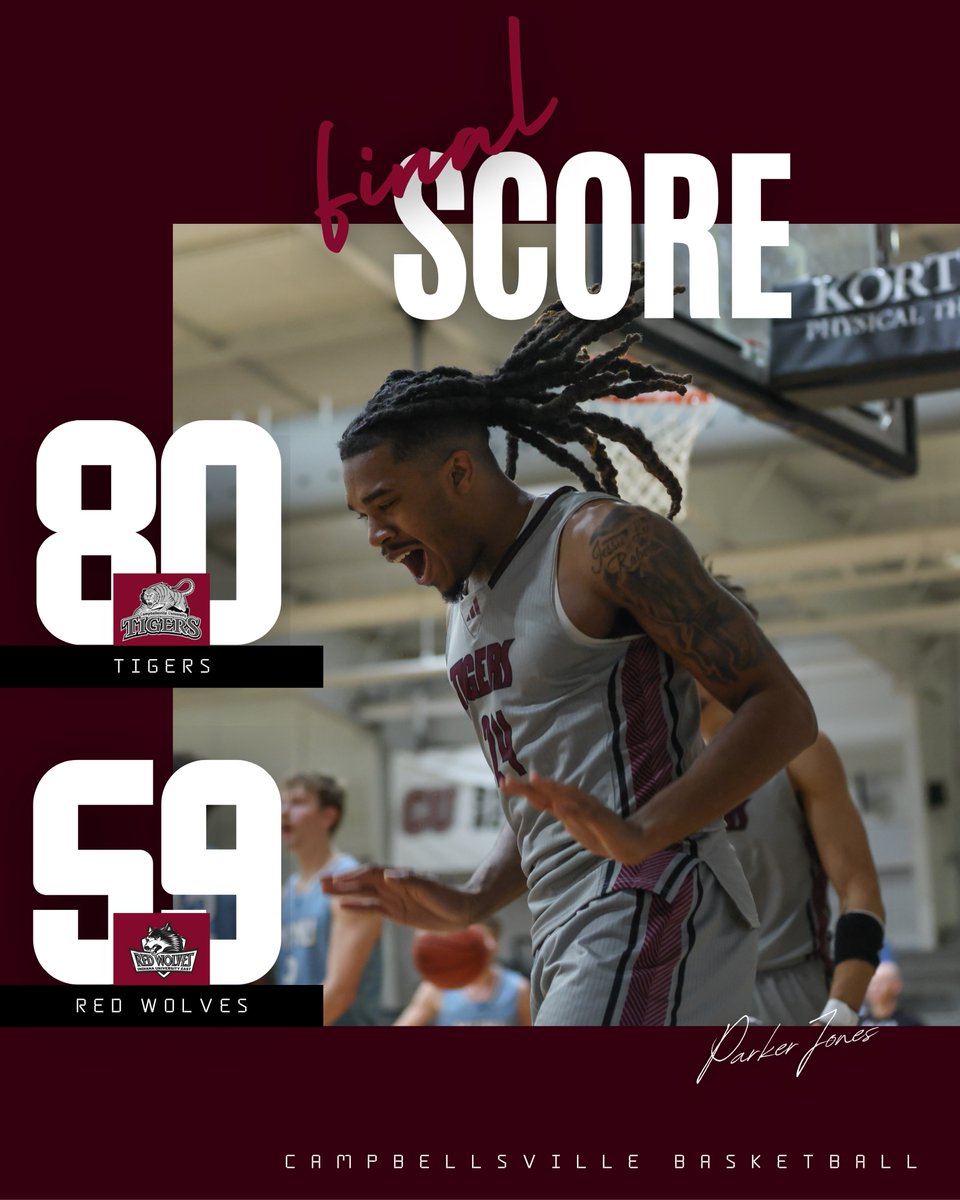 FINAL | The Tigers defeat the Red Wolves!

#️⃣ #TigerUp