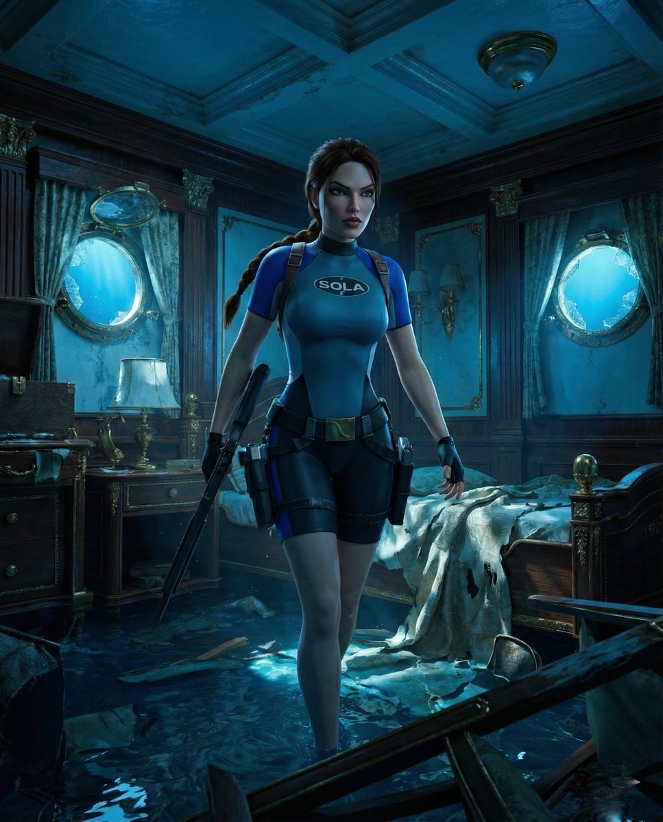 LudarkTomb's tweet image. We need low-budget games in the same FMV style as Tomb Raider. That original Lara Croft model is very iconic. Would you like a classic cartoon look? #remake #remaster #nostalgia #ps5 #ps6 #nintendo #xbox #switch