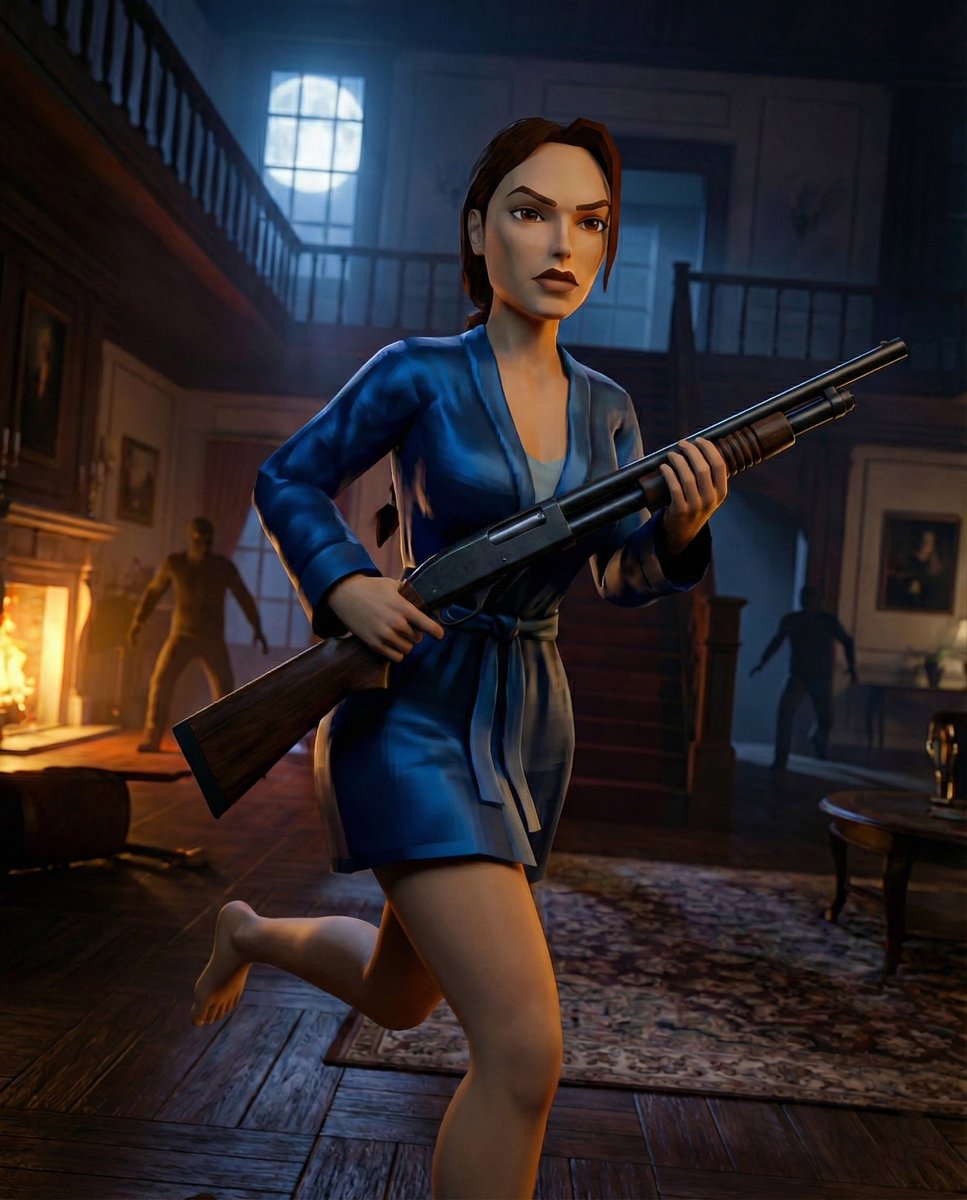 LudarkTomb's tweet image. We need low-budget games in the same FMV style as Tomb Raider. That original Lara Croft model is very iconic. Would you like a classic cartoon look? #remake #remaster #nostalgia #ps5 #ps6 #nintendo #xbox #switch