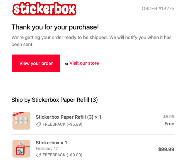 d0tslash's tweet photo. So I guess I'm getting in on the Feb 17th shipment of the #StickerBox AI thermal printer thing? https://t.co/95yojWhhSH https://t.co/Np6nJgAVgE