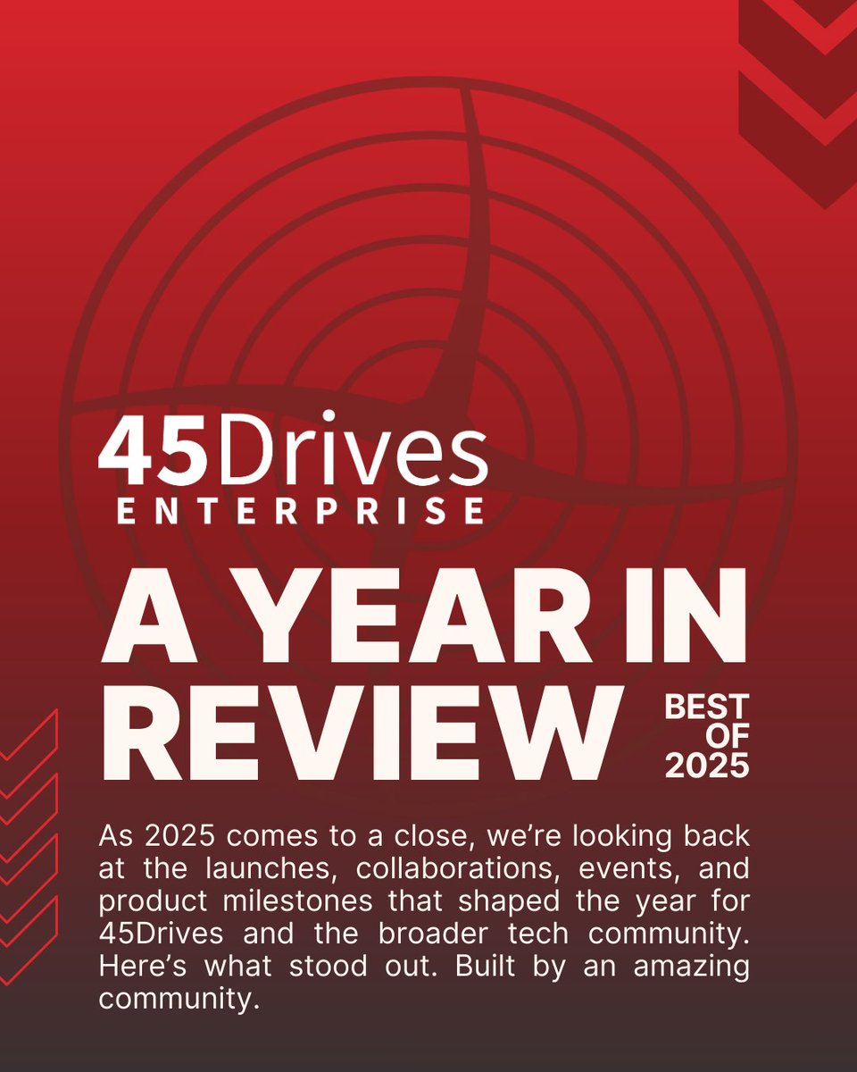 45Drives tweet media