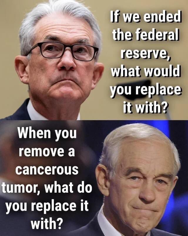 amitylee13's tweet image. End the Fed.