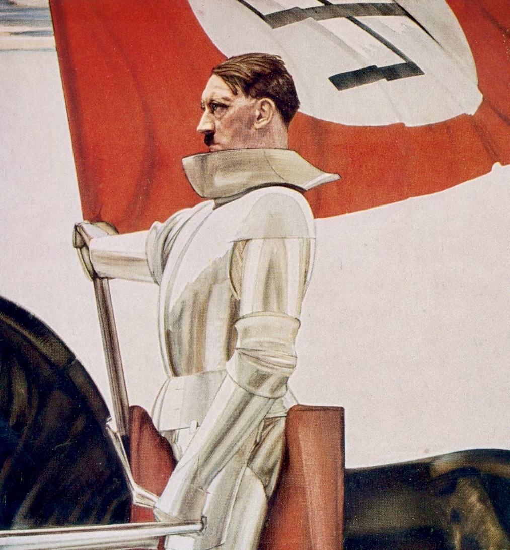 unconquered_sol's tweet image. The Standard Bearer 
— Hubert Lanzinger (c. 1934-36)