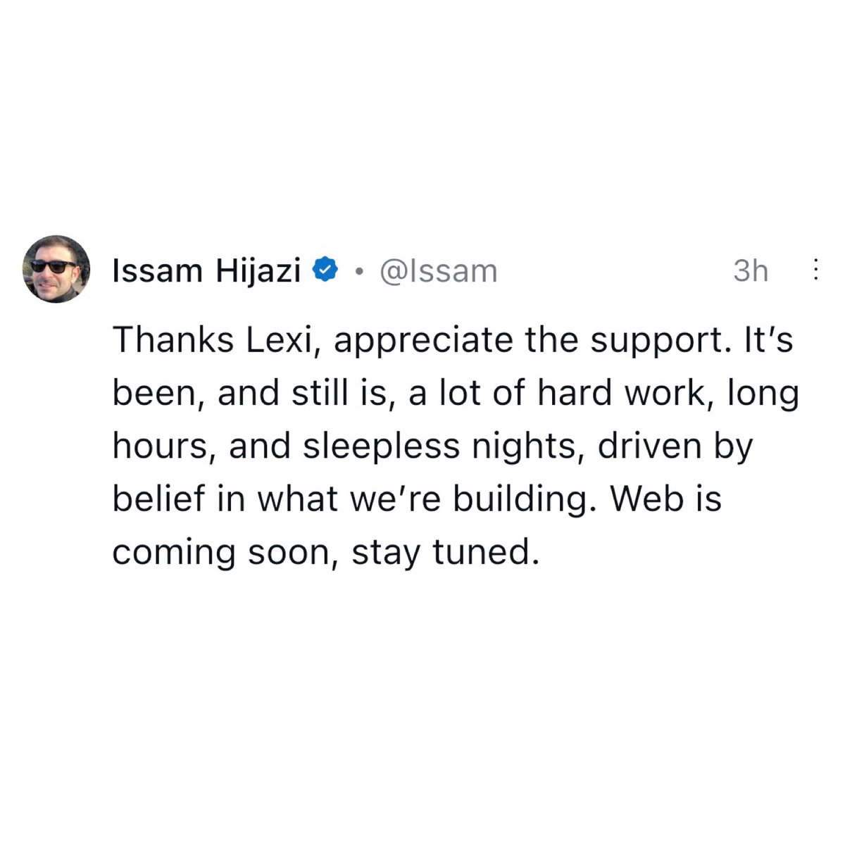 Lexi3Alexander's tweet image. This is the Palestinian-Australian creator of UpScrolled, a social media platform that won't cancel Palestinians. He is working his butt off to make this happen, so the least we can do is show up
share.upscrolled.com/en/user/aedf80…