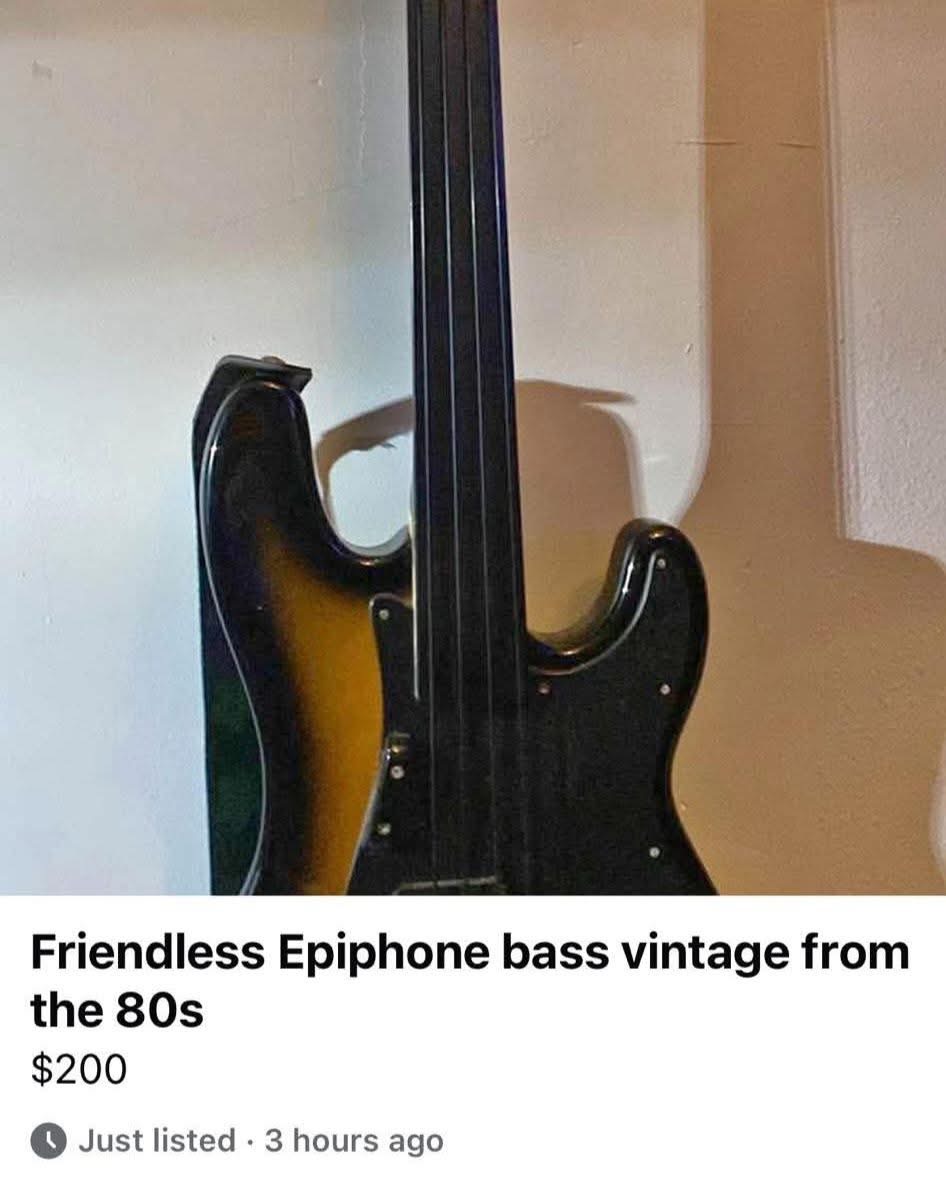 poor friendless bass