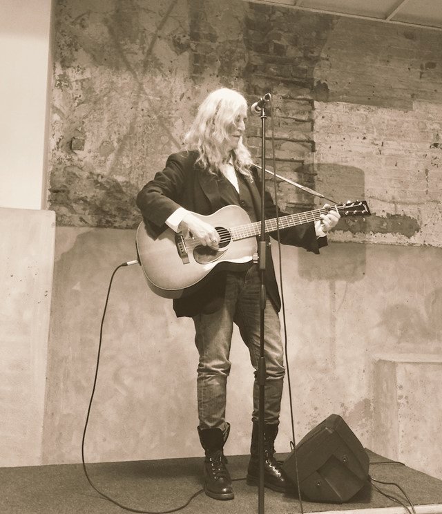 "In art or dream may you proceed with abandon" 

- Patti Smith, US singer, musician, song writer. 
Born on this day 30th December 1946 #WomensArt
