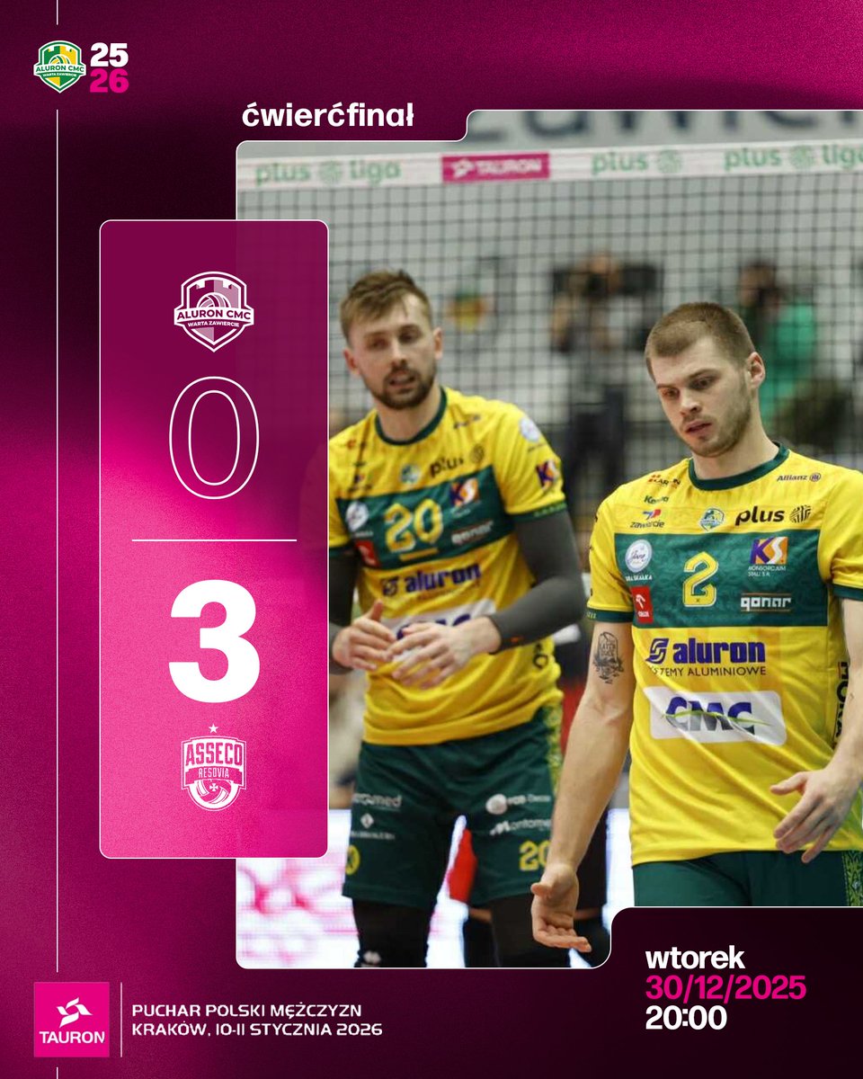 Aluron CMC Warta Zawiercie 🏐🇵🇱 tweet media