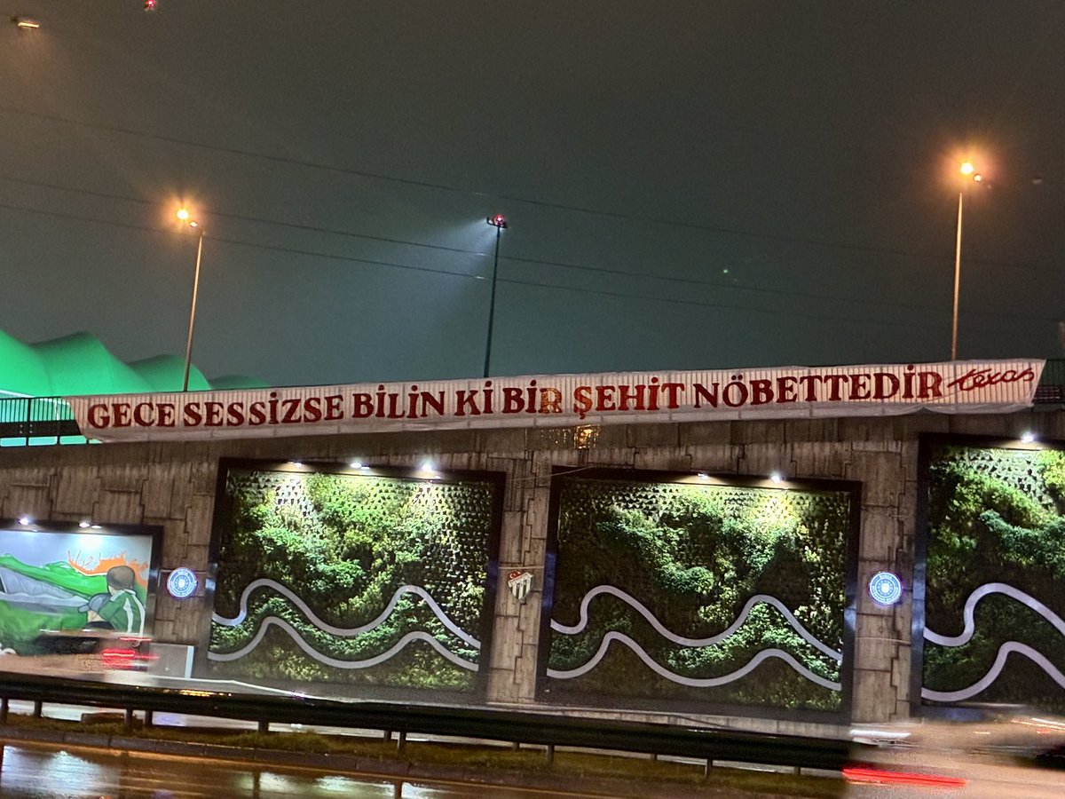 Gece sessizse bilin ki bir şehit nöbettedir! 🇹🇷