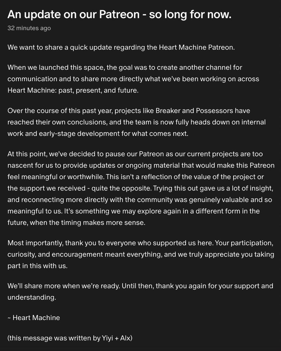 Heart Machine Official tweet media