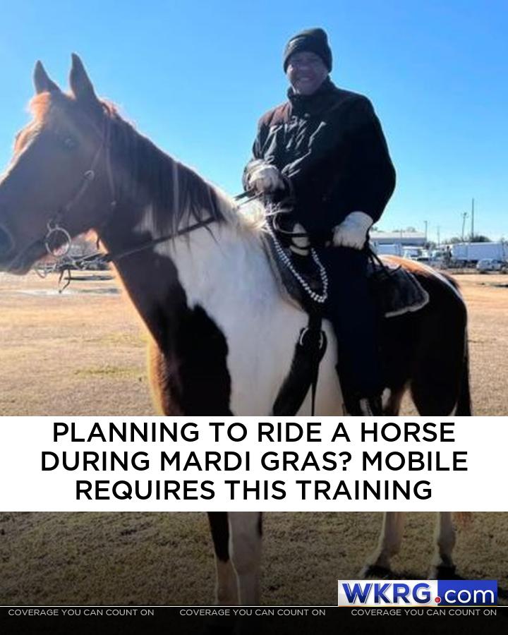 WKRG's tweet image. Before you saddle up for Mardi Gras, there’s a free class you might need to take. wkrg.com/mobile-county/… 

#CarnivalSeason #MobileNews #WKRG