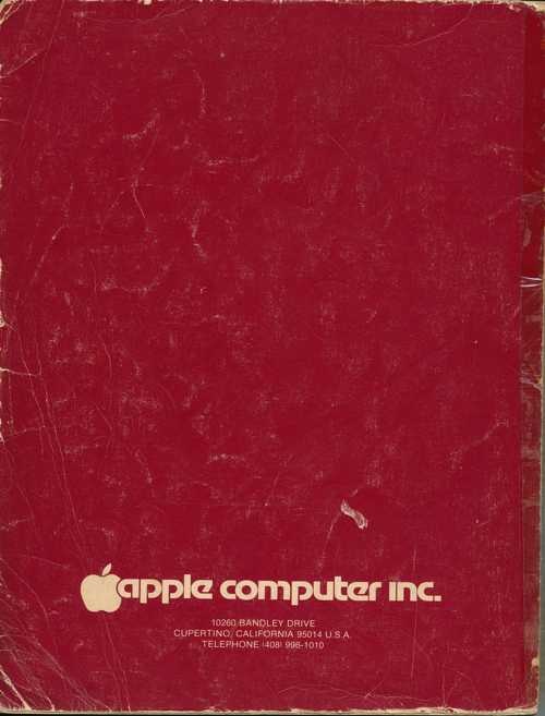 Apple II Reference Manual January 1978」。Apple IIのリファレンス