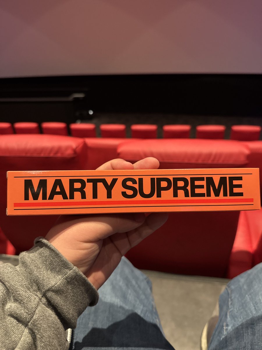 DrexNJ's tweet image. Seeing #MartySupreme in 70mm