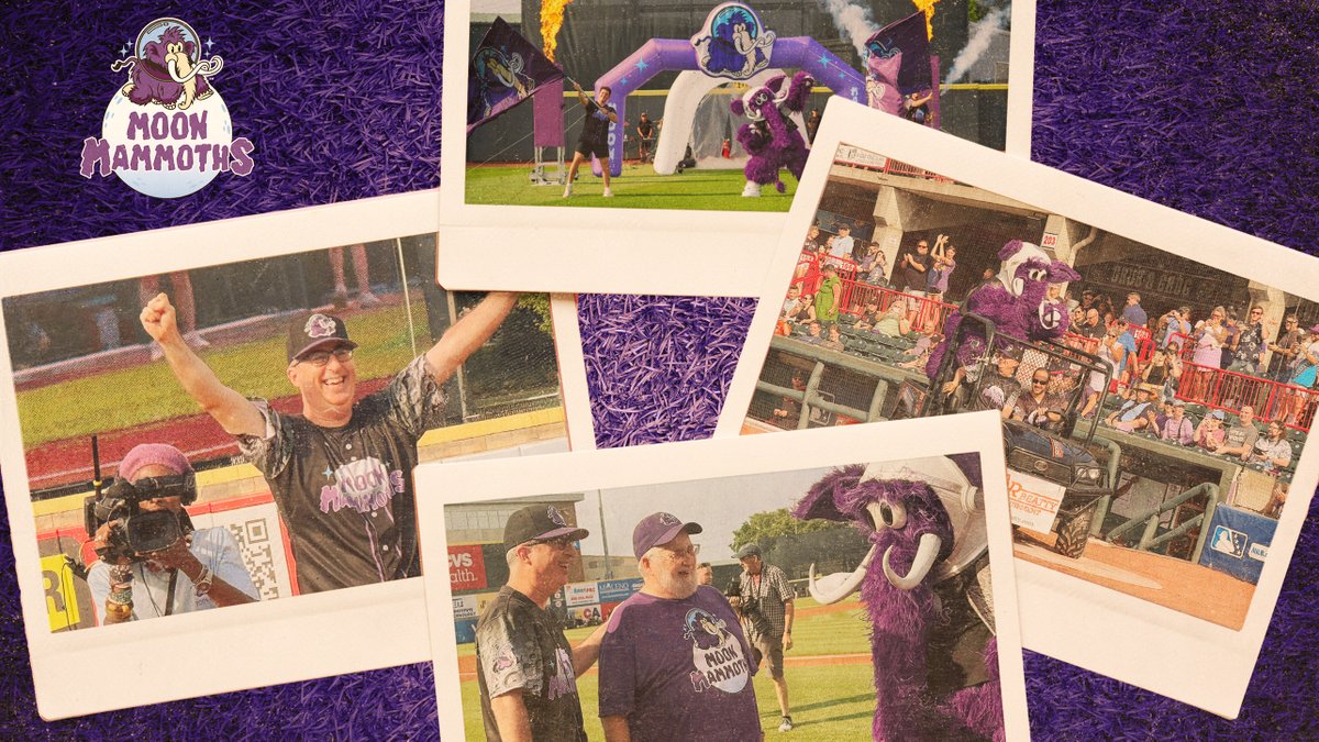 Who can forget when the Erie SeaWolves became the Erie Moon Mammoths?

This Double-A transformation was one of the top moments of the 2025 MiLB season: atmlb.com/4pdG7UB