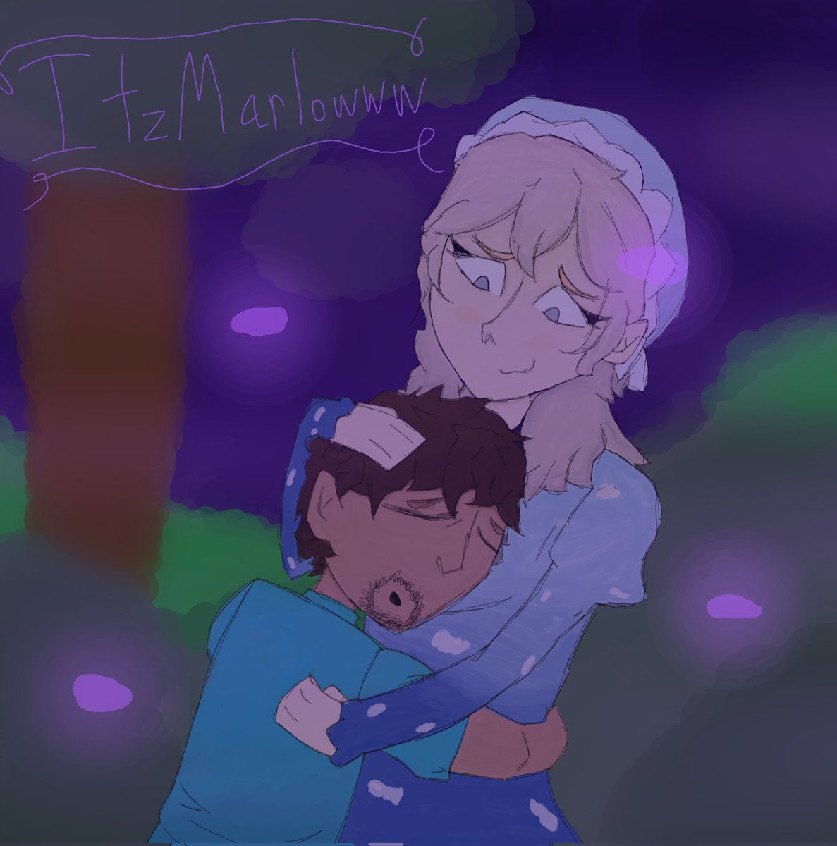 Friendly marlowww and itzrealme art.
