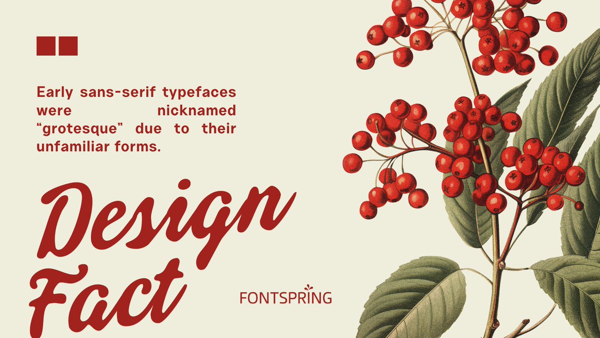 Fontspring tweet media