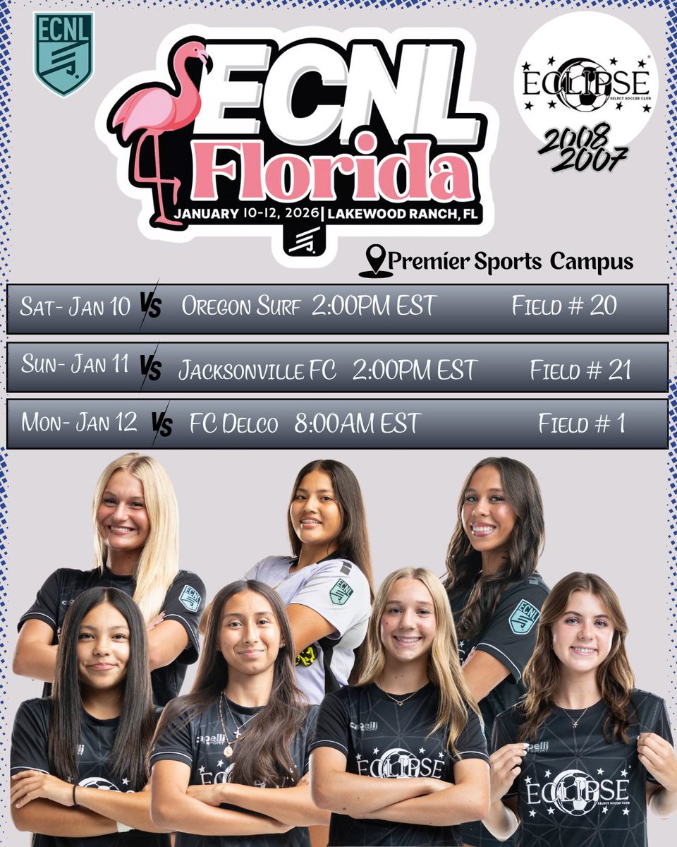 Eclipse Select 08/07 ECNL Girls tweet media