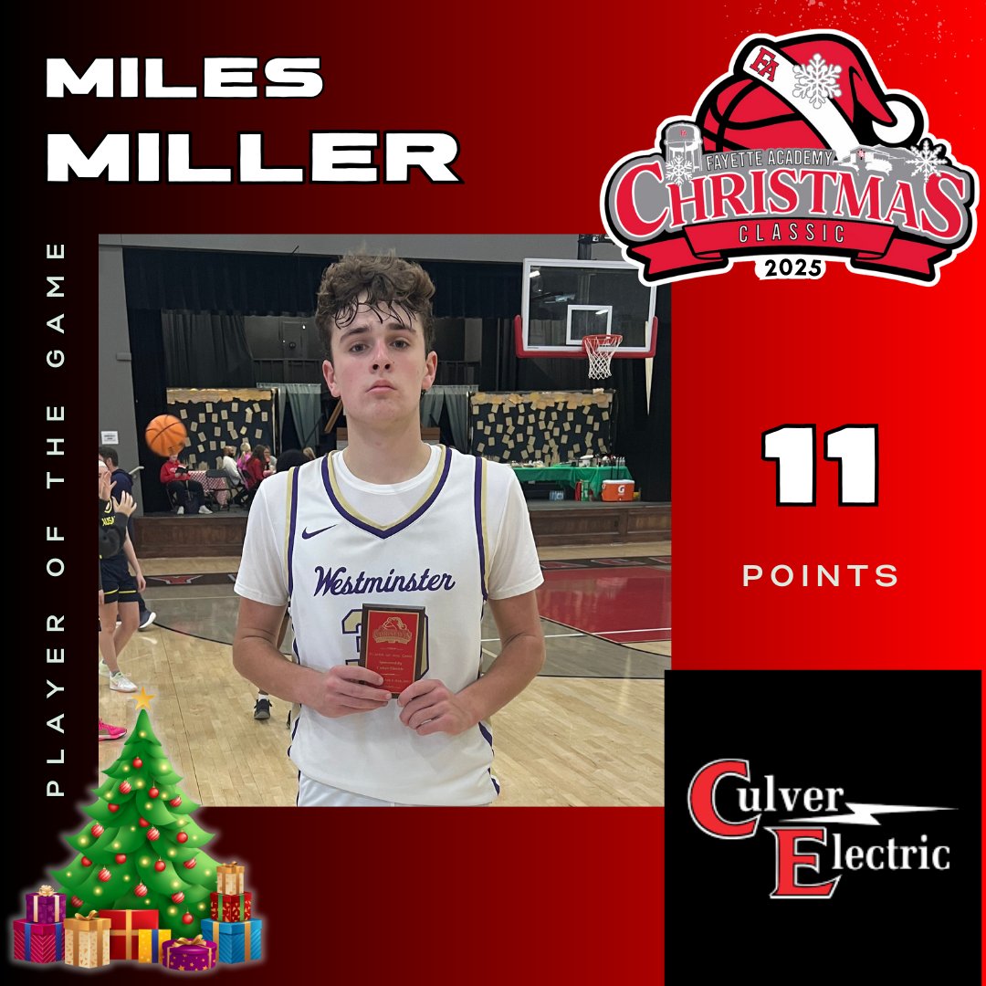 Fayette Academy Christmas Classic tweet media