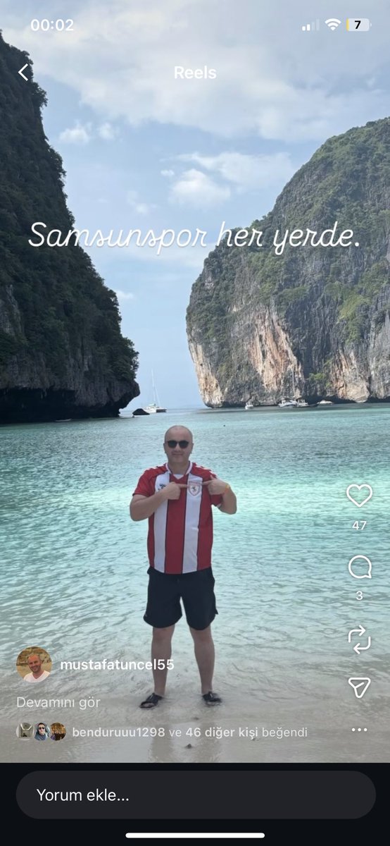 Phuket phi phi adaları. #samsunspor