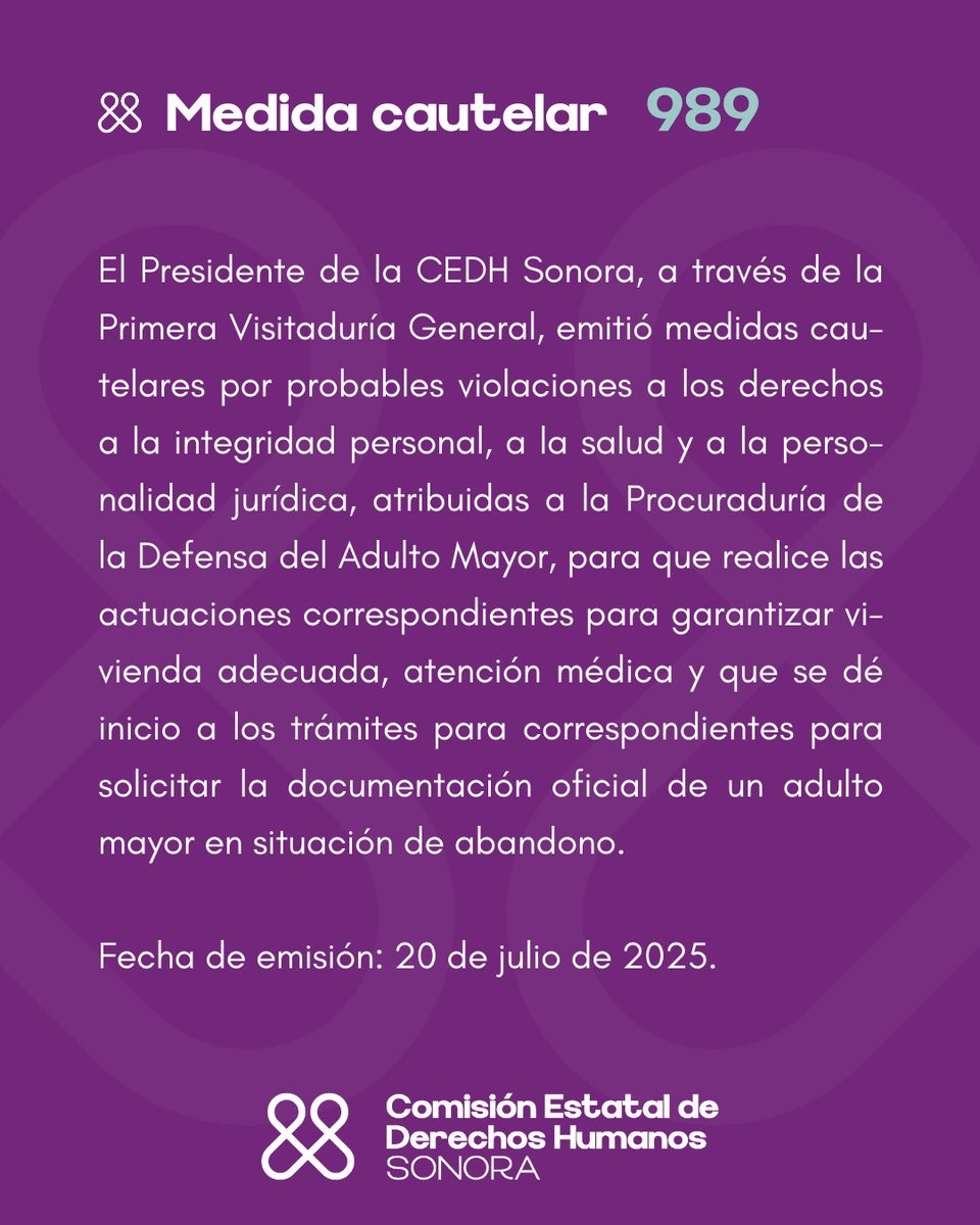 CEDH Sonora tweet media