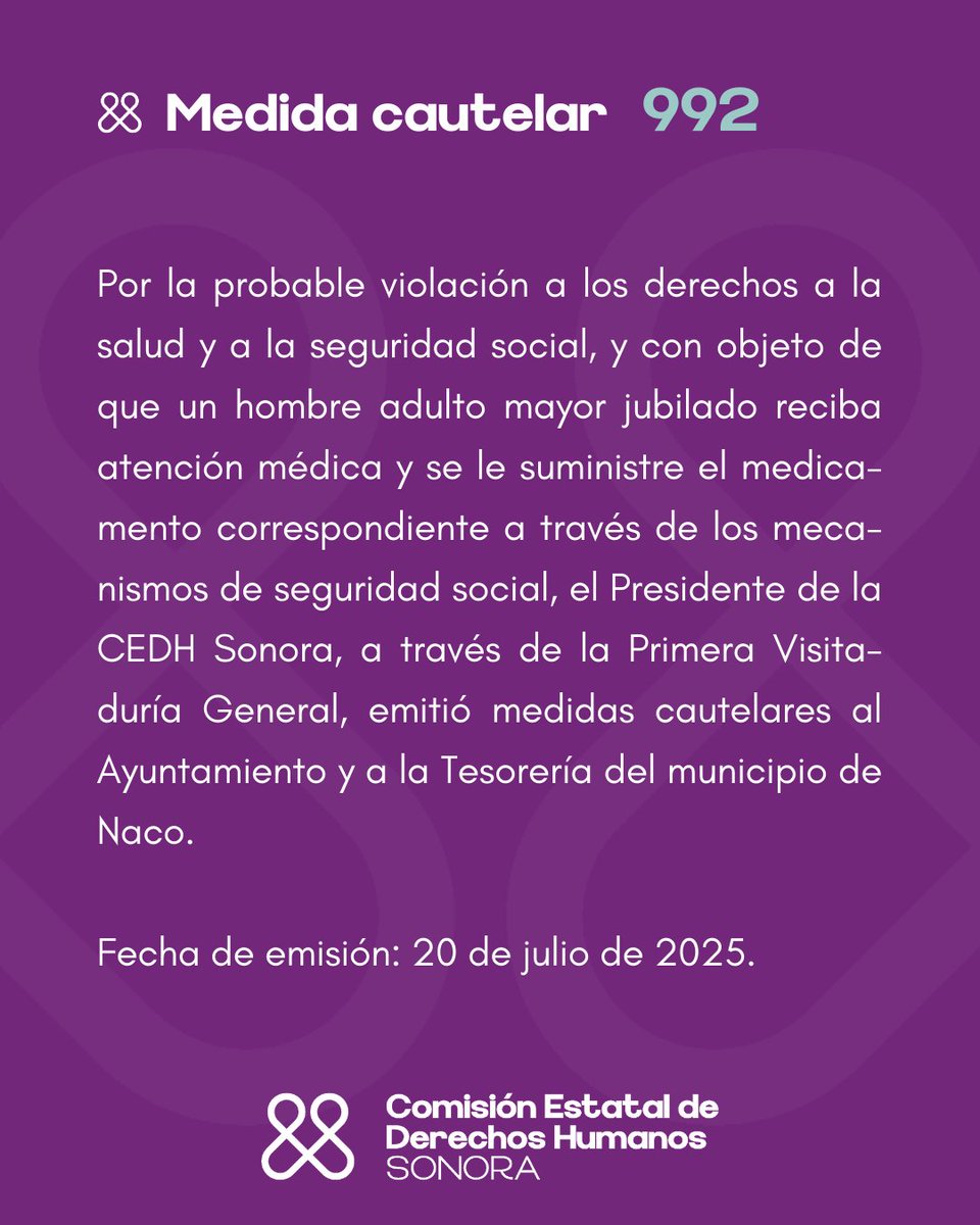 CEDH Sonora tweet media