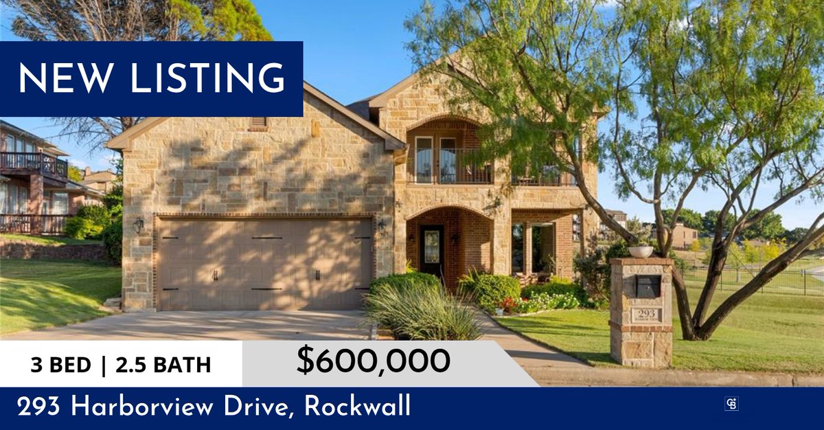 MattesonGroup's tweet photo. 📍 New Listing 📍 Take a look at this fantastic new property that just hit the market located at 293 Harborview Drive in Rockwall. Reach out here or at (214) 405-3643 for more information https://t.co/EEUG8rGIf3 https://t.co/9Bbrt3w8cA