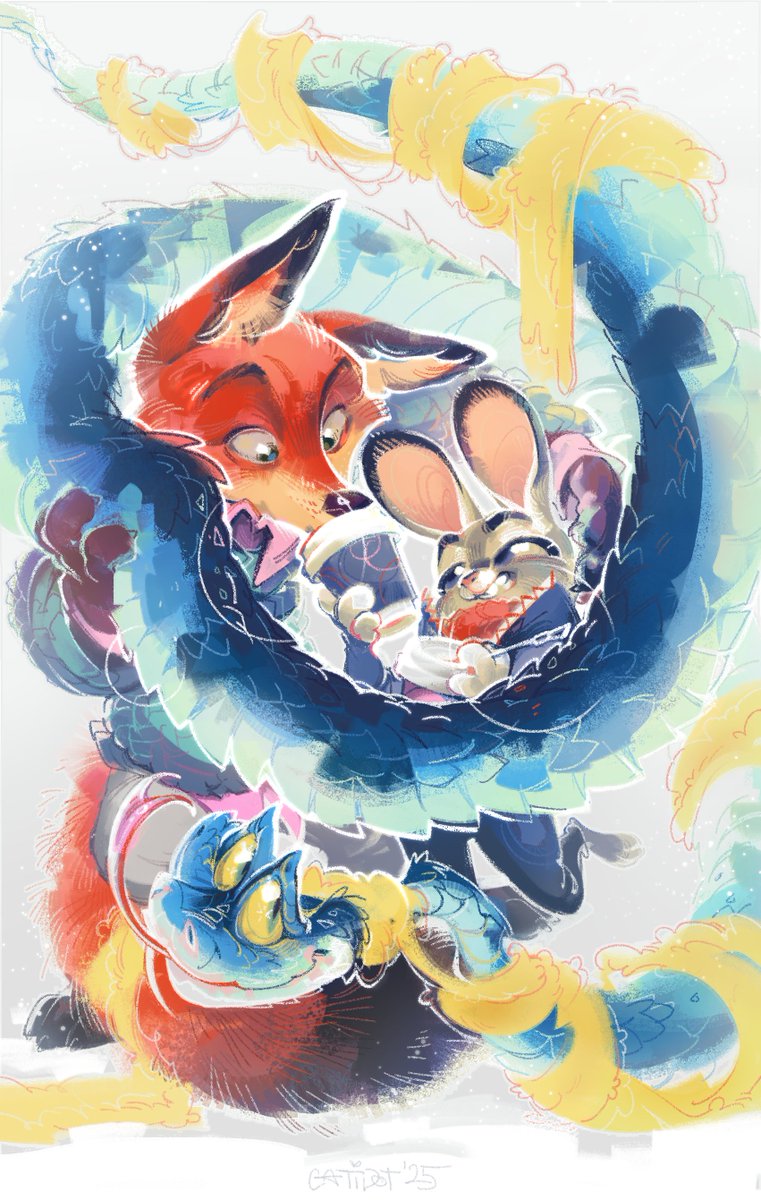 CATIDOT_'s tweet image. #Zootopia2 #wildehopps