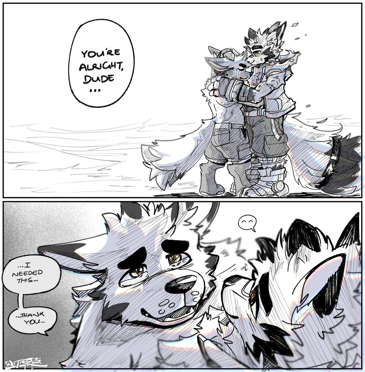 NITRO_'s tweet photo. Reassurance

done for @SniperHyper77 (ty!)
#furry https://t.co/KlUwGnUs3F