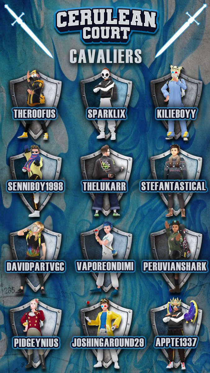 Here’s the roster of the Academy team, with <a href="/TheSparklix/">Wouter</a> as captain and <a href="/Kilieboyy/">Kilieboyy</a> as co-captain!
Lets’s push the royal court for a promotion!💪🔥