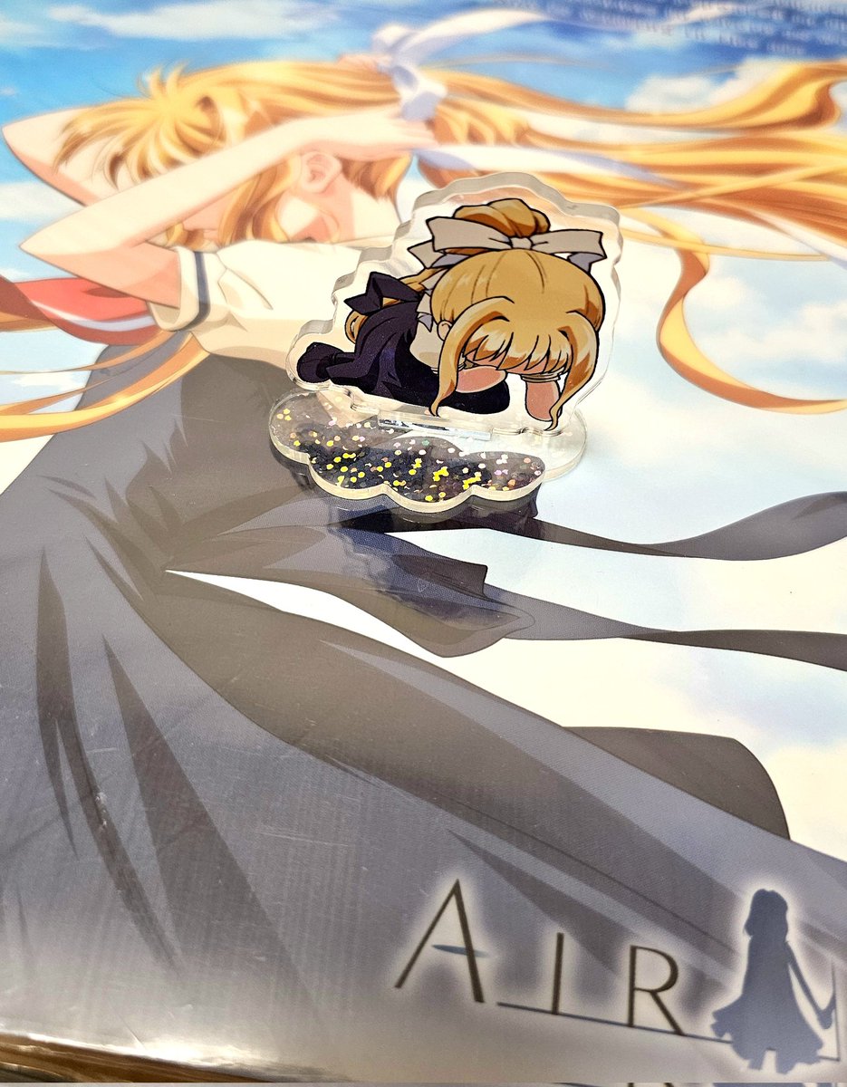 「C107 ・北へ。オンリー本 ・出崎版AIR観鈴ちん光るアレアクスタ ・ドリーム」|えすえふ/アネゲーのイラスト
