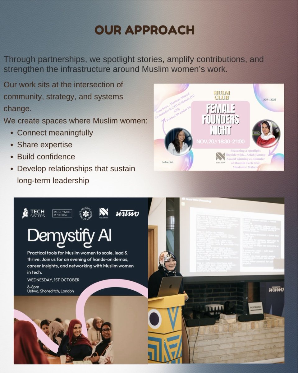 Muslim Women Founders tweet media