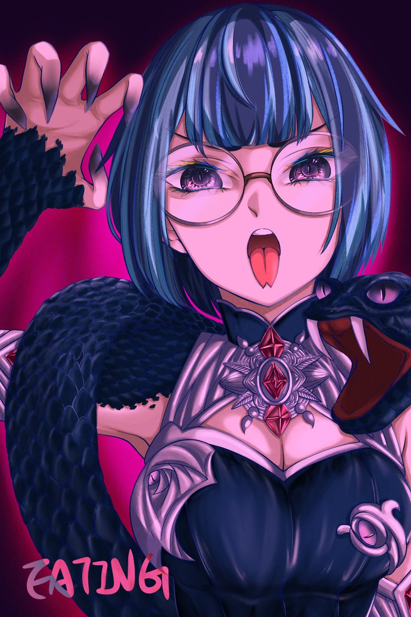 年初線稿，年底上色
有始有終，有點刺激🥵
#vtuber #drawings #EATINGPen