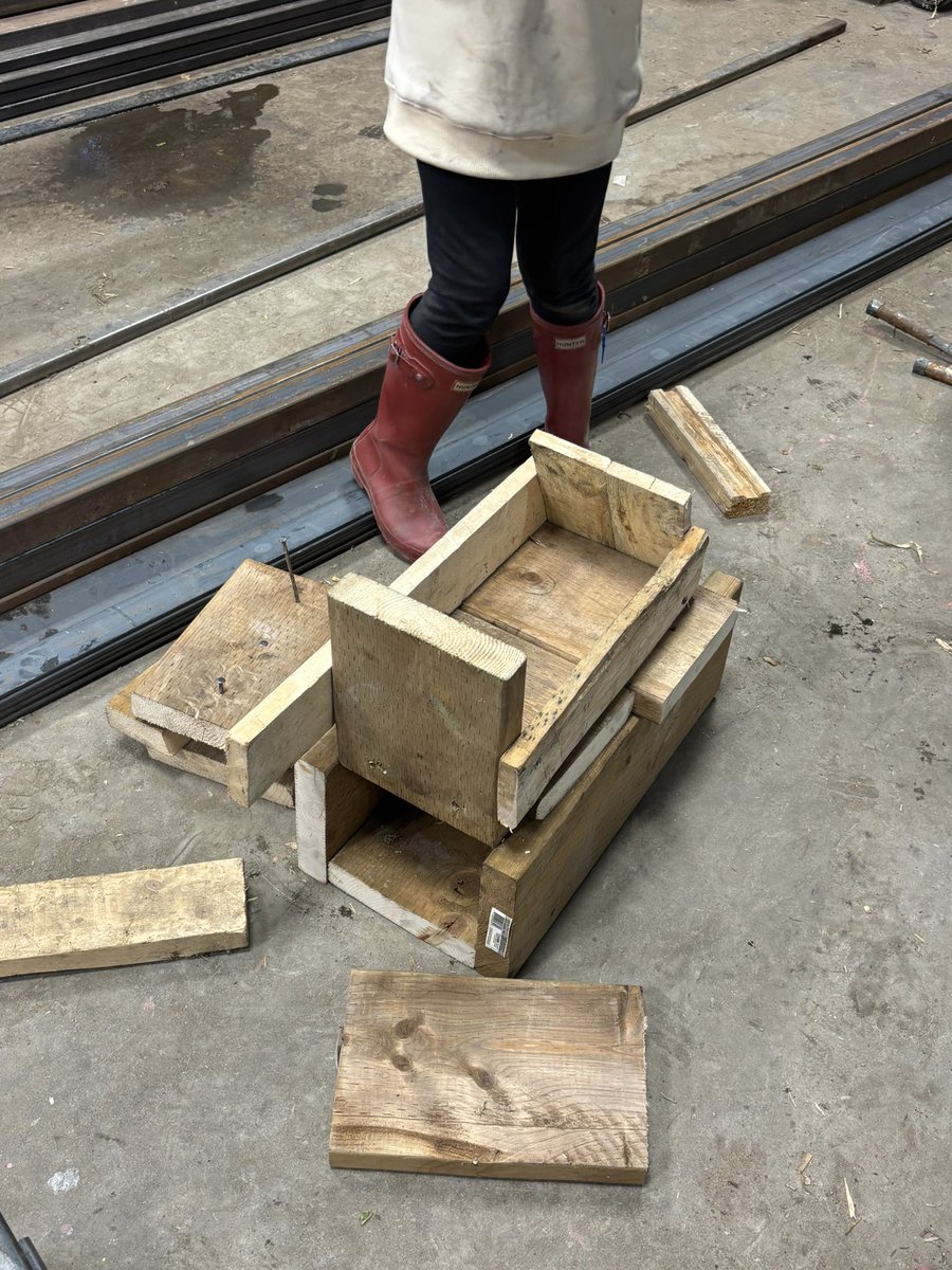 When the kids ask you to screw their cat house together you screw their cat house together.