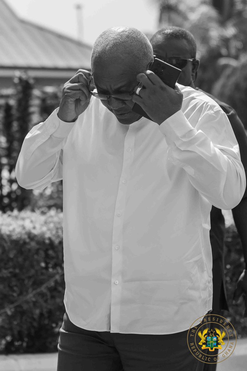 I paid a visit to President John Kufuor today to extend to him and his family the best wishes of the season.