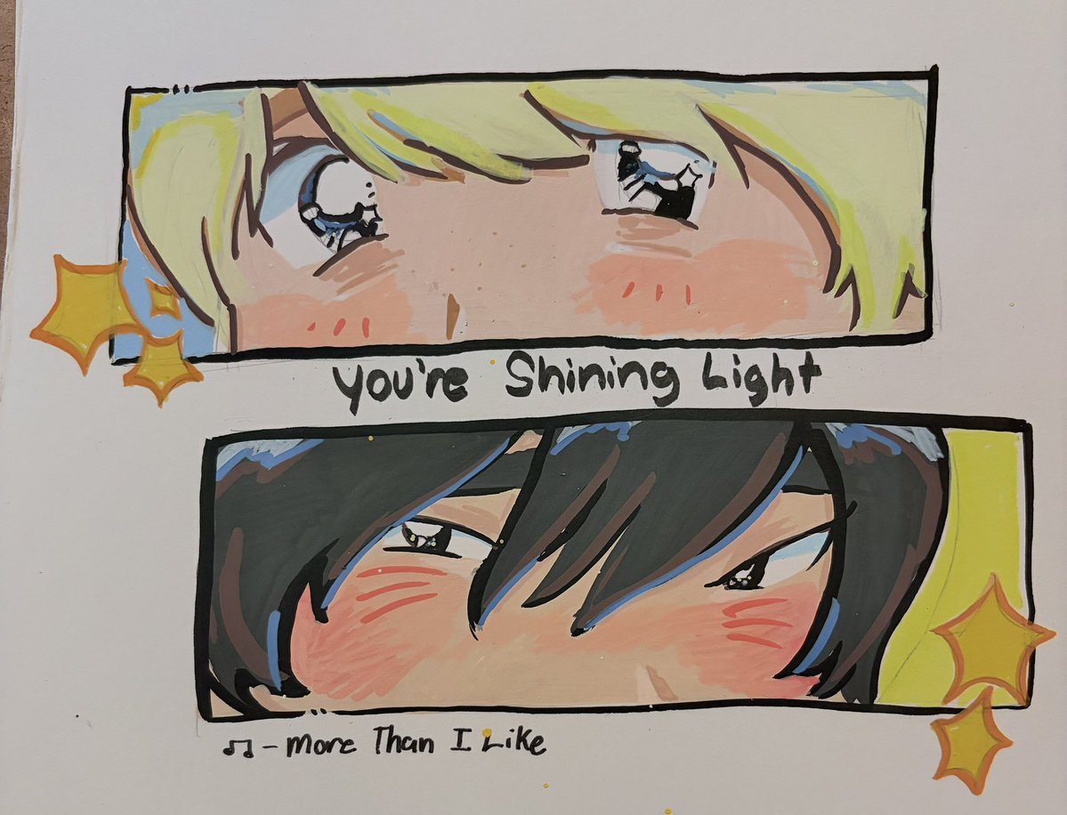 dream1ng_girl's tweet image. sorry im reposting the lighting was NAWT good shshsjdkm i love my new markers